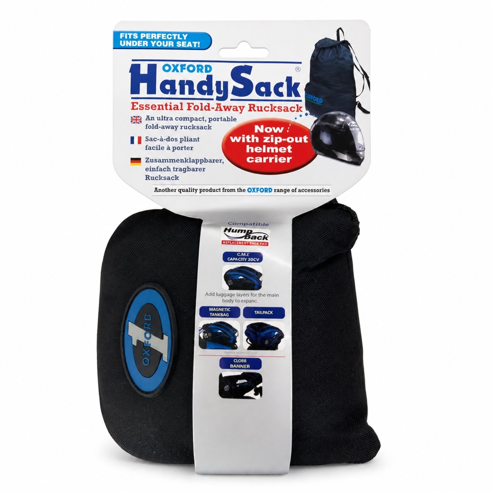 Oxford HandySack Fold-Away Motorcycle Rucksack